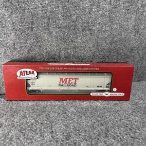 Atlas HO Scale Master Line ACF 5701 Covered Hopper Car “MET” Decal RARE NEW! Nos